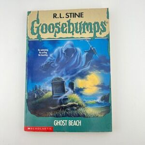 Goosebumps Ghost Beach R.L. Stine Vintage 1994 Scholastic Paperback #22